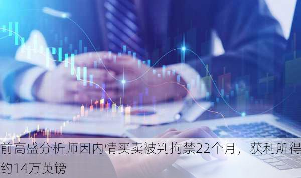 前高盛分析师因内情买卖被判拘禁22个月，获利所得约14万英镑-第1张图片-