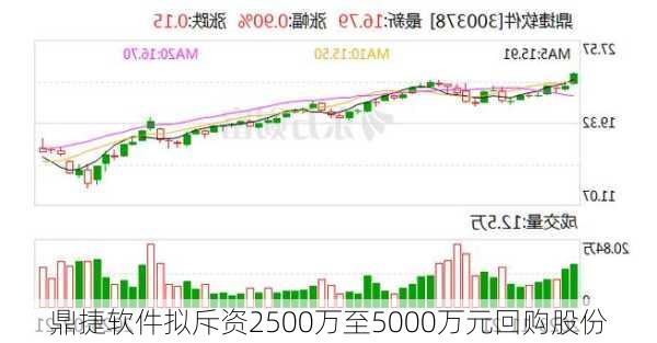 鼎捷软件拟斥资2500万至5000万元回购股份-第1张图片-