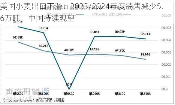 美国小麦出口下滑：2023/2024年度销售减少5.6万吨，中国持续观望-第1张图片-