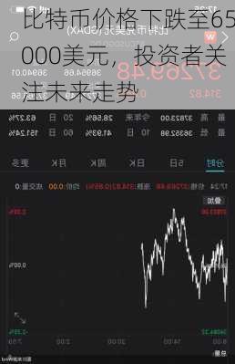 比特币价格下跌至65000美元，投资者关注未来走势-第1张图片-