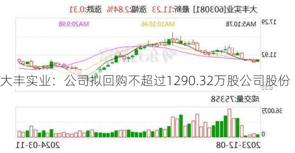 大丰实业：公司拟回购不超过1290.32万股公司股份-第1张图片-