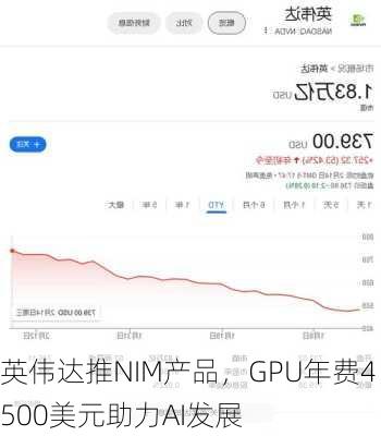 英伟达推NIM产品，GPU年费4500美元助力AI发展-第2张图片-