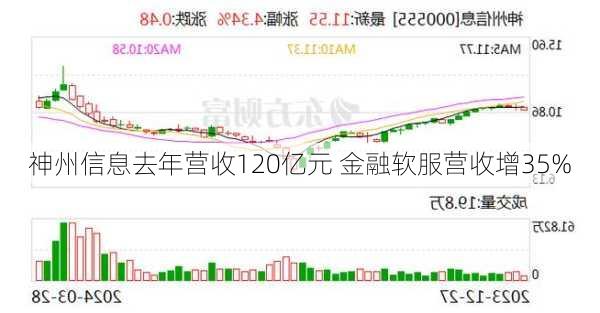 神州信息去年营收120亿元 金融软服营收增35%