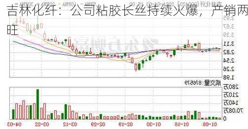 吉林化纤：公司粘胶长丝持续火爆，产销两旺