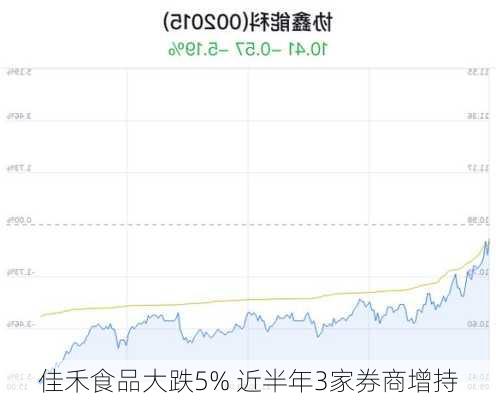 佳禾食品大跌5% 近半年3家券商增持-第1张图片-