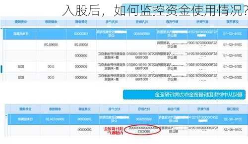 入股后，如何监控资金使用情况？-第1张图片-