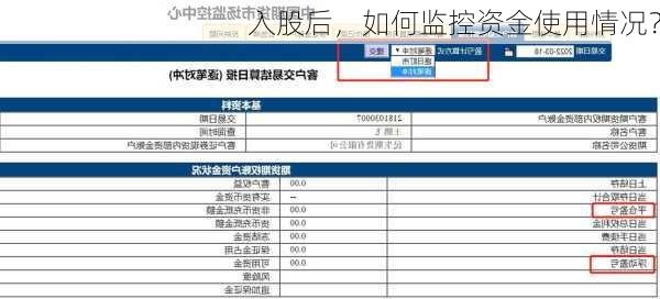 入股后，如何监控资金使用情况？-第2张图片-