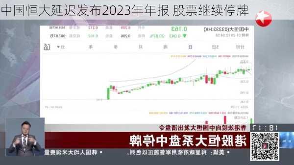 中国恒大延迟发布2023年年报 股票继续停牌-第1张图片-