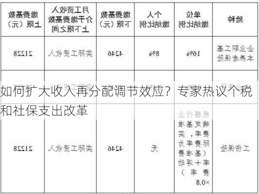 如何扩大收入再分配调节效应？专家热议个税和社保支出改革-第1张图片-