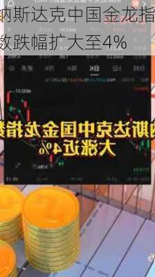 纳斯达克中国金龙指数跌幅扩大至4%-第1张图片-