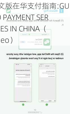 英文版在华支付指南:GUIDE TO PAYMENT SERVICES IN CHINA（Video）-第1张图片-