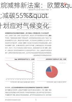 甲烷减排新法案：欧盟"减碳55%"计划应对气候变化