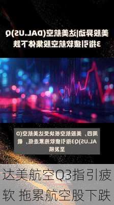 达美航空Q3指引疲软 拖累航空股下跌-第1张图片-