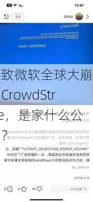 导致微软全球大崩溃的CrowdStrike，是家什么公司？-第2张图片-