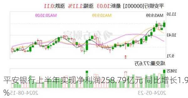 平安银行上半年实现净利润258.79亿元 同比增长1.9%-第1张图片-