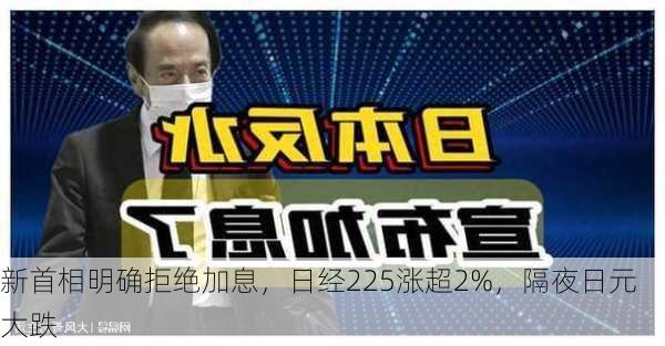 新首相明确拒绝加息，日经225涨超2%，隔夜日元大跌-第2张图片-