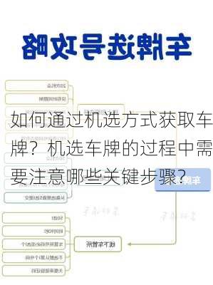 如何通过机选方式获取车牌？机选车牌的过程中需要注意哪些关键步骤？-第1张图片-