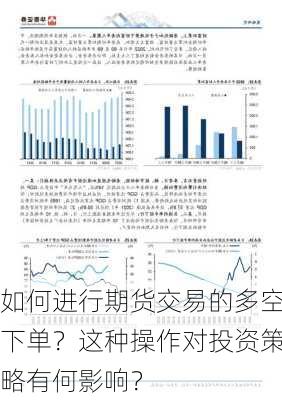 如何进行期货交易的多空下单？这种操作对投资策略有何影响？-第3张图片-