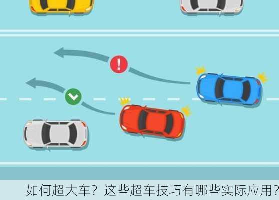 如何超大车？这些超车技巧有哪些实际应用？-第3张图片-