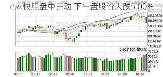 e家快服盘中异动 下午盘股价大跌5.00%-第1张图片-