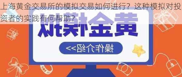 上海黄金交易所的模拟交易如何进行？这种模拟对投资者的实践有何帮助？