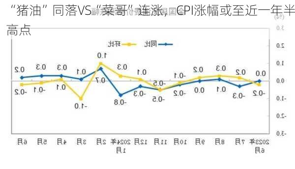 “猪油”同落VS“菜哥”连涨，CPI涨幅或至近一年半高点-第3张图片-