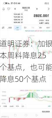 道明证券：加银本周料降息25个基点，也可能降息50个基点-第3张图片-