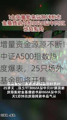 增量资金源源不断！中证A500指数热度爆表，25只场外基金即将开售-第1张图片-