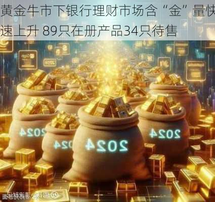 黄金牛市下银行理财市场含“金”量快速上升 89只在册产品34只待售-第2张图片-