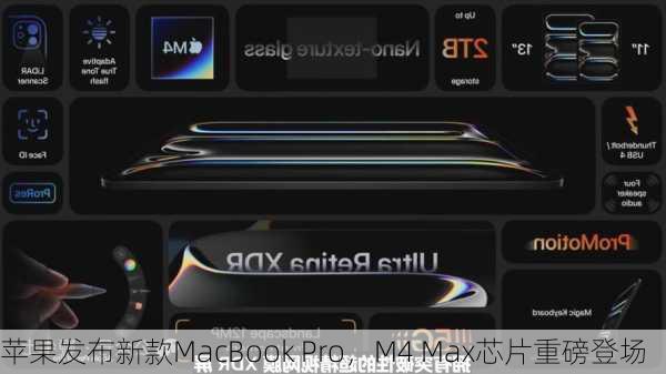 苹果发布新款MacBook Pro，M4 Max芯片重磅登场-第2张图片-