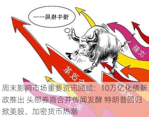 周末影响市场重要资讯回顾：10万亿化债新政推出 头部券商合并传闻发酵 特朗普回归掀美股、加密货币热潮-第3张图片-