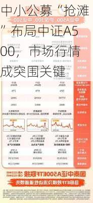 中小公募“抢滩”布局中证A500，市场行情成突围关键-第1张图片-