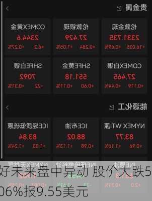 好未来盘中异动 股价大跌5.06%报9.55美元-第2张图片-