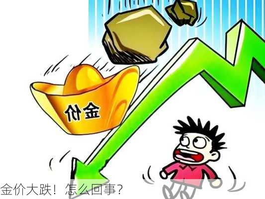 金价大跌！怎么回事？